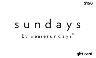 We Are Sundays Women's Sundays E-Gift Card $150.00