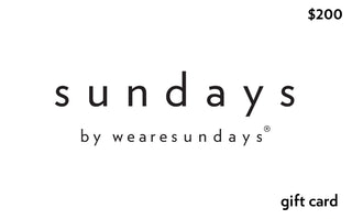 We Are Sundays Women's Sundays E-Gift Card $250.00