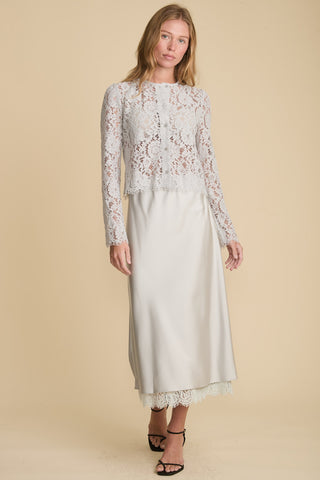 We Are Sundays Women's BENNET SKIRT SILVER FROST