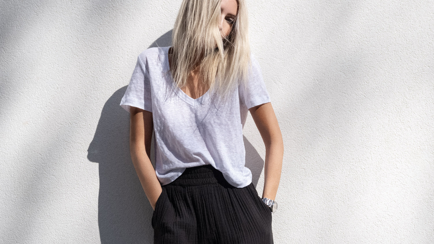 Washed Linen Tees + Tanks