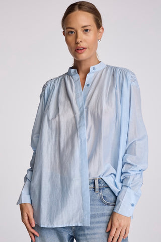 We Are Sundays Women's ALFIE SHIRT SKY BLUE