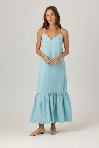 We Are Sundays Women's AMYA DRESS AQUA