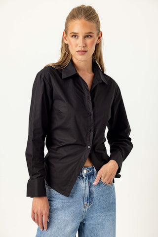 We Are Sundays Women's ASTER SHIRT BLACK