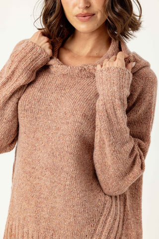 We Are Sundays Women's AVERY SWEATER CASHMERE ROSE
