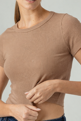 We Are Sundays Women's BROTHER TEE CARAMEL