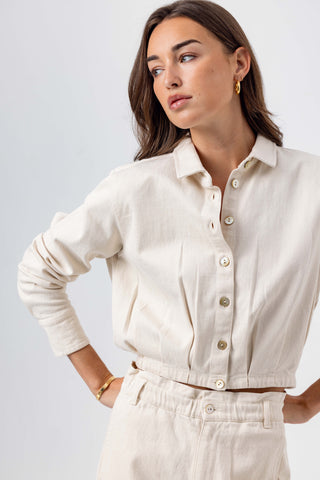 We Are Sundays Women's FENLEY JACKET NATURAL WHITE