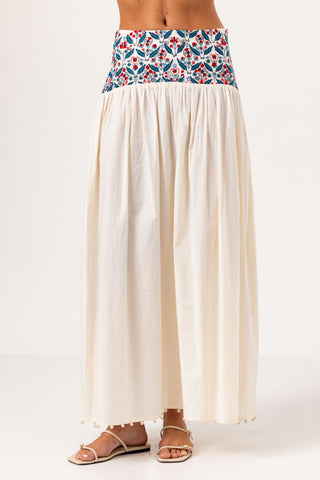 We Are Sundays Women's GWEN SKIRT WHISPER WHITE