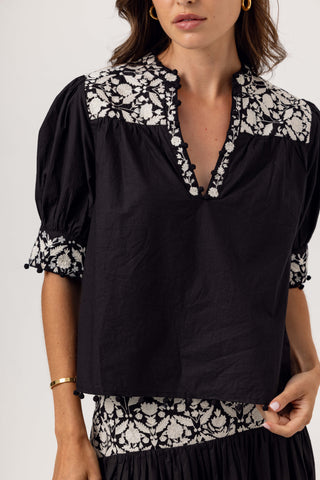 We Are Sundays Women's MATILDA TOP BLACK