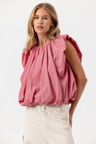 We Are Sundays Women's KEIRA TOP ROSETTE