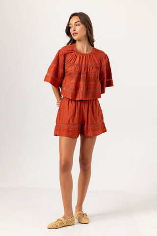 We Are Sundays Women's FULLER SHORT COPPER GLAZE