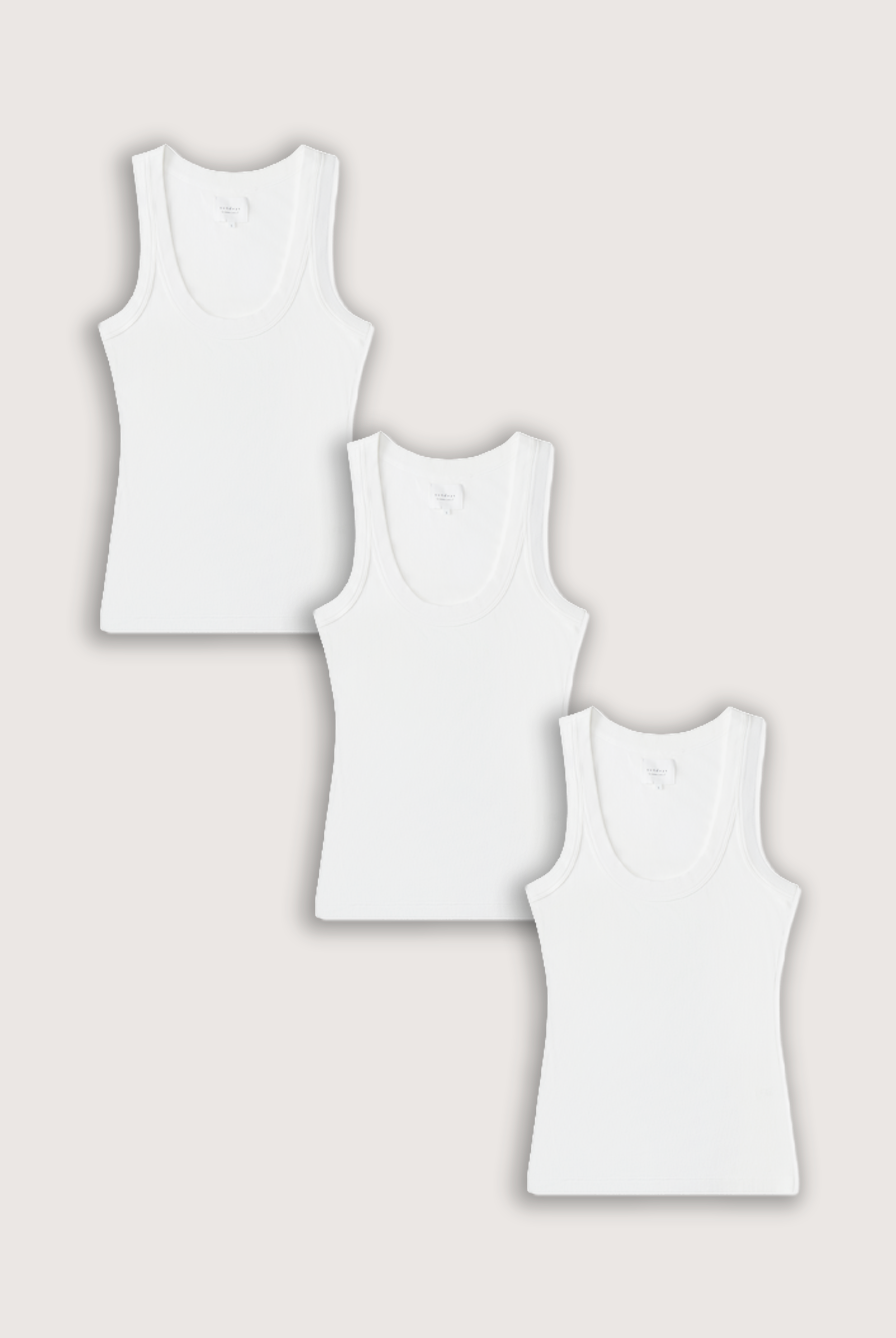 DANNY TANK BUNDLE - CLASSIC WHITE