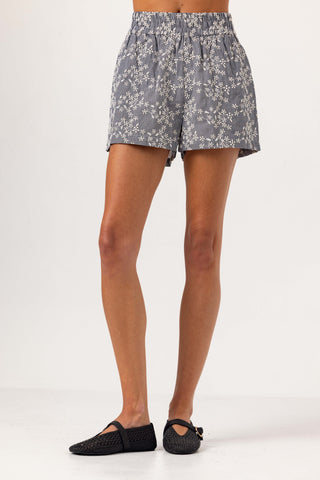 We Are Sundays Women's EMBROIDERED FULLER SHORTS