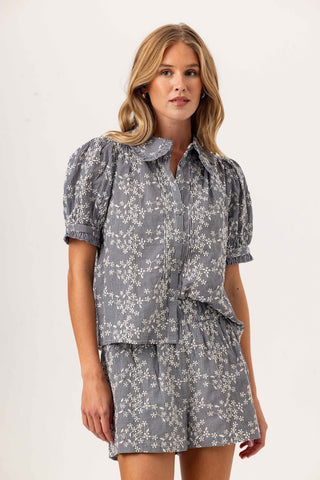 We Are Sundays Women's EMBROIDERED FULLER SHORTS