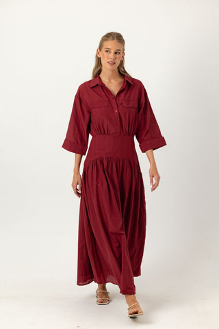 We Are Sundays Women's GABRIELLA DRESS SYRAH