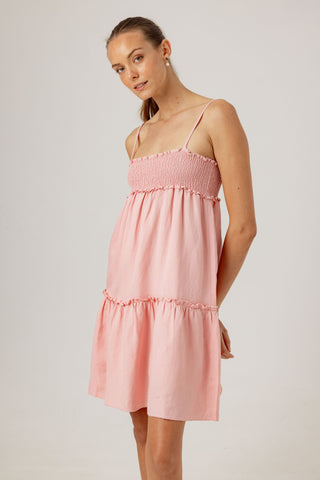 We Are Sundays Women's GAIL DRESS POWDER PINK