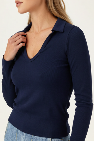 We Are Sundays Women's JAMIE TEE NAVY