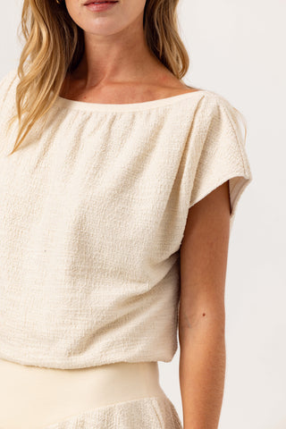 We Are Sundays Women's NESSA TOP COCONUT MILK