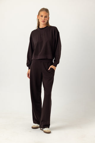 We Are Sundays Women's LEVINE PANTS ESPRESSO