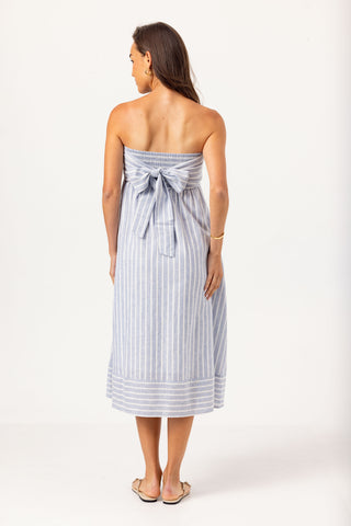 We Are Sundays Women's SLATE STRIPE KENNY DRESS