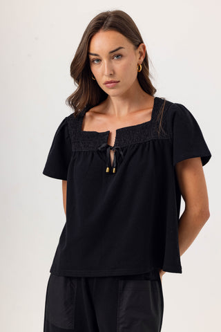 We Are Sundays Women's AVEN TOP BLACK