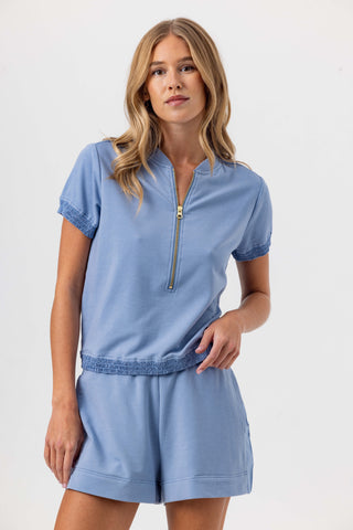 We Are Sundays Women's MARISSE TOP BLUE SLATE