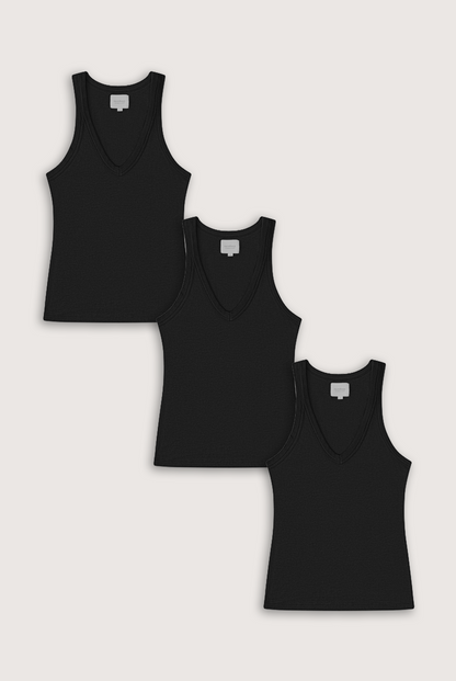 MICK TANK BUNDLE - CLASSIC BLACK