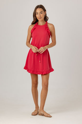 We Are Sundays Women's MIRABELLE DRESS WASHED RUBY