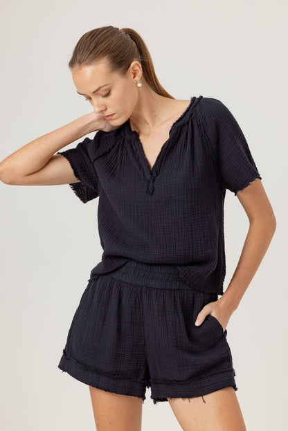 GAUZE FULLER SHORTS