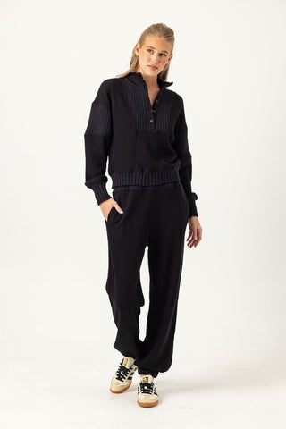 We Are Sundays Women's PIPER JOGGER BLACK