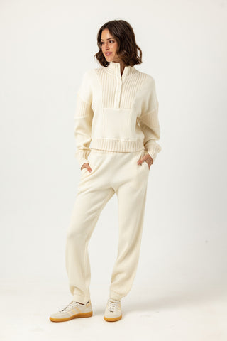 We Are Sundays Women's PIPER JOGGER WINTER WHITE