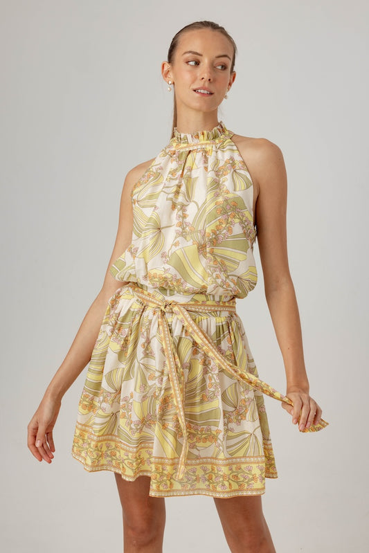PRINTED LIZETTE DRESS