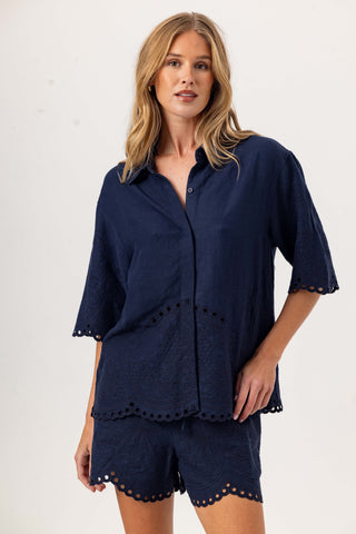 We Are Sundays Women's COBRA SHIRT NAVY