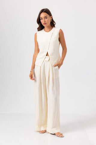 We Are Sundays Women's ZINNIA PANTS WHISPER WHITE