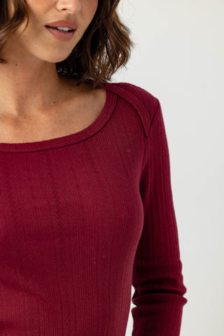 We Are Sundays Women's POINTELLE SAM TEE