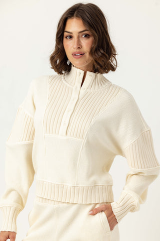 We Are Sundays Women's SENETTE PULLOVER WINTER WHITE
