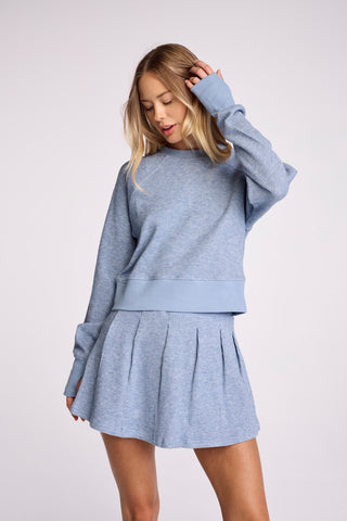 We Are Sundays Women's DARA PULLOVER BLUE MIST
