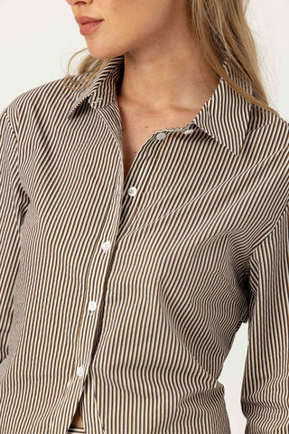 We Are Sundays Women's STRIPED ASTER SHIRT