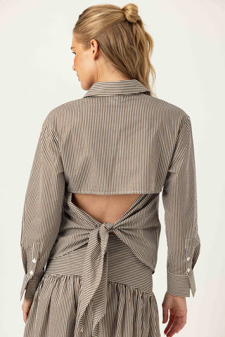 We Are Sundays Women's STRIPED ASTER SHIRT