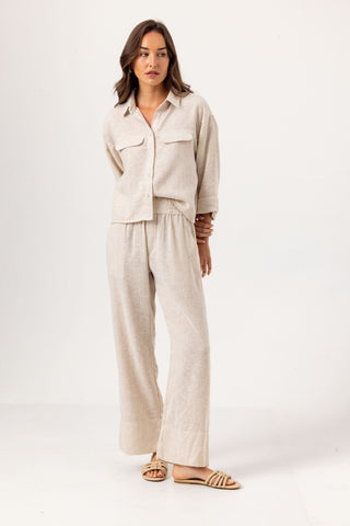 We Are Sundays Women's WEAVE VICTORIA PANTS MOONBEAM