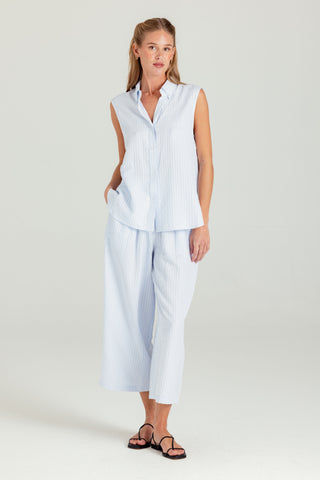 We Are Sundays Women's BLAINE PANTS AZURE LINE YARN