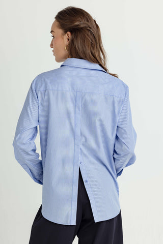 We Are Sundays Women's CAMBRIDGE STRIPE JUDE SHIRT