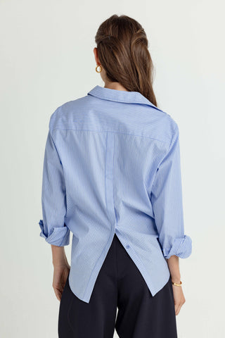 We Are Sundays Women's CAMBRIDGE STRIPE JUDE SHIRT