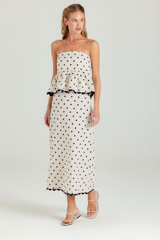 We Are Sundays Women's POLKA DOT ALDEN SKIRT POLKA DOT