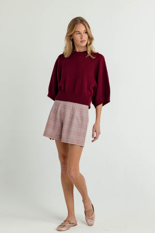 We Are Sundays Women's CHESTER SWEATER MULBERRY