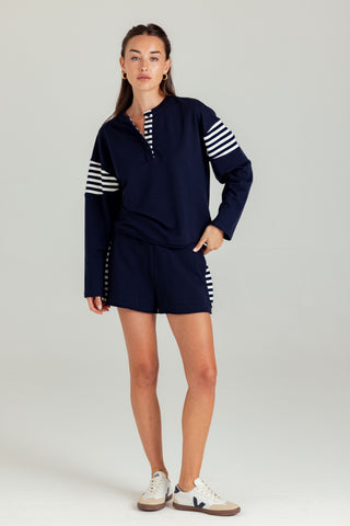 We Are Sundays Women's TRUETT SHORTS NAVY