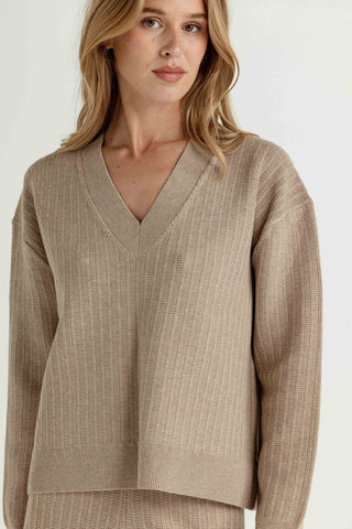 We Are Sundays Women's OXFORD SWEATER BLACK