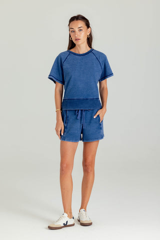 We Are Sundays Women's LARK SHORTS WASHED INDIGO
