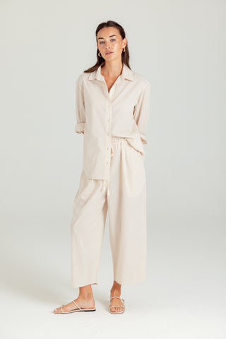 We Are Sundays Women's CAMBRIC SLADE PANTS MOONBEAM
