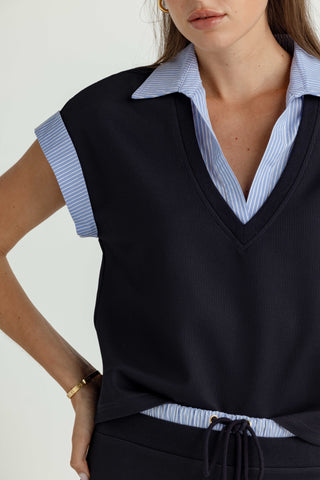 We Are Sundays Women's THERMAL LUNE TOP