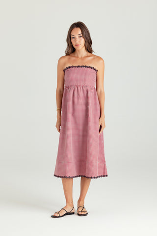 We Are Sundays Women's PLAID LOGEN DRESS